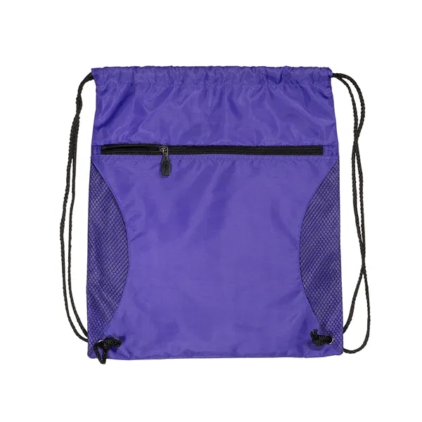 Prime Line Mesh Drawstring Backpack - Prime Line Mesh Drawstring Backpack - Image 3 of 9