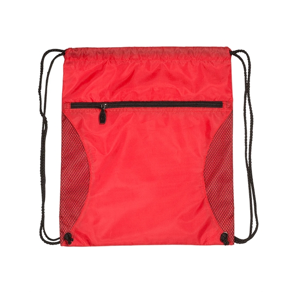 Prime Line Mesh Drawstring Backpack - Prime Line Mesh Drawstring Backpack - Image 7 of 9