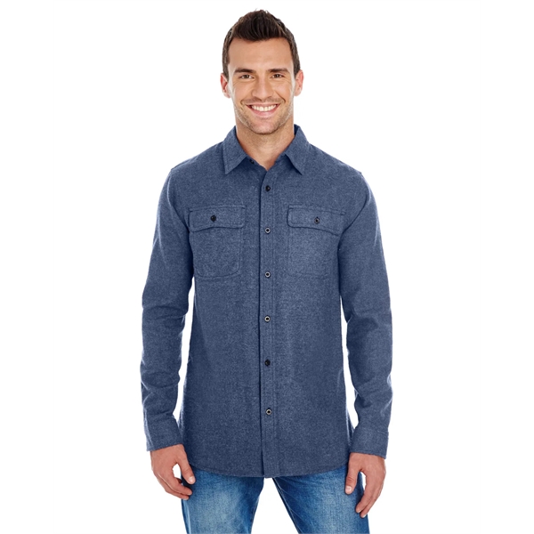 Burnside Men's Solid Flannel Shirt - Burnside Men's Solid Flannel Shirt - Image 18 of 28