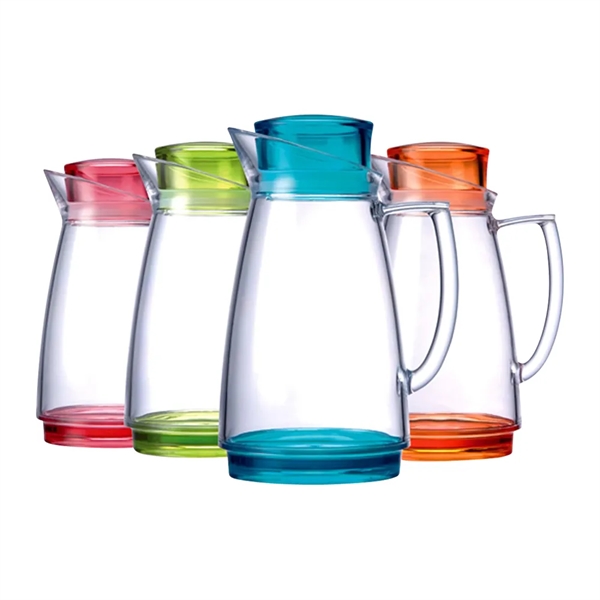 64oz. Plug Lid Acrylic Pitcher - 64oz. Plug Lid Acrylic Pitcher - Image 6 of 7