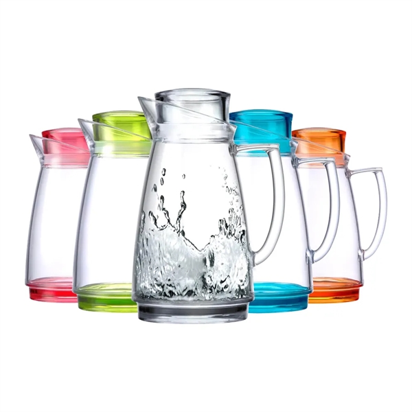 64oz. Plug Lid Acrylic Pitcher - 64oz. Plug Lid Acrylic Pitcher - Image 7 of 7