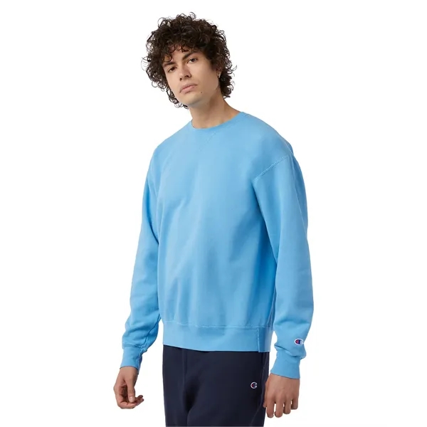 Champion Unisex Garment Dyed Sweatshirt - Champion Unisex Garment Dyed Sweatshirt - Image 4 of 20