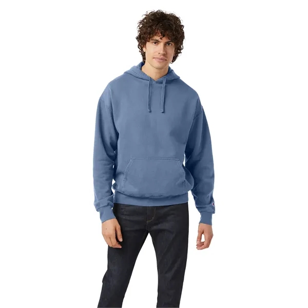 Champion Unisex Garment Dyed Hooded Sweatshirt - Champion Unisex Garment Dyed Hooded Sweatshirt - Image 15 of 20