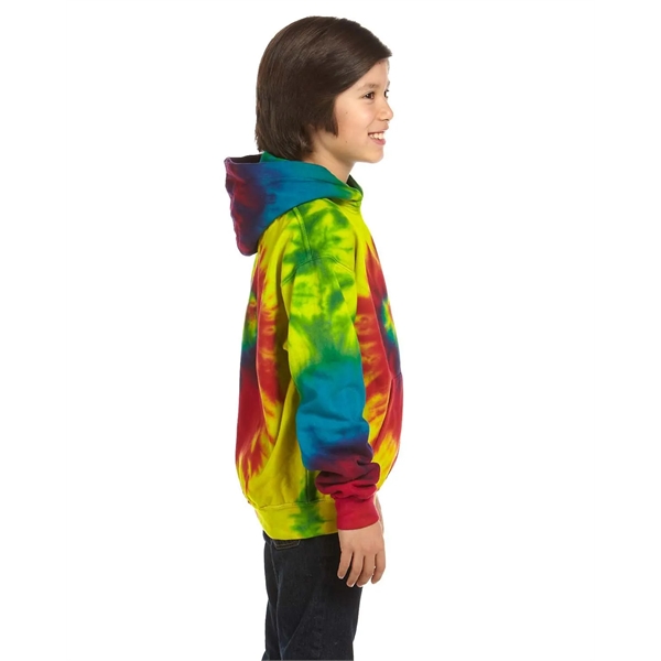 Tie-Dye Youth Pullover Hooded Sweatshirt - Tie-Dye Youth Pullover Hooded Sweatshirt - Image 59 of 94