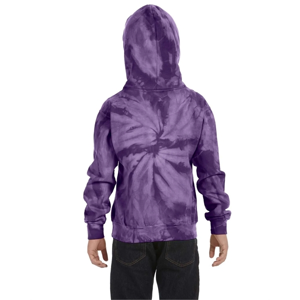 Tie-Dye Youth Pullover Hooded Sweatshirt - Tie-Dye Youth Pullover Hooded Sweatshirt - Image 68 of 94