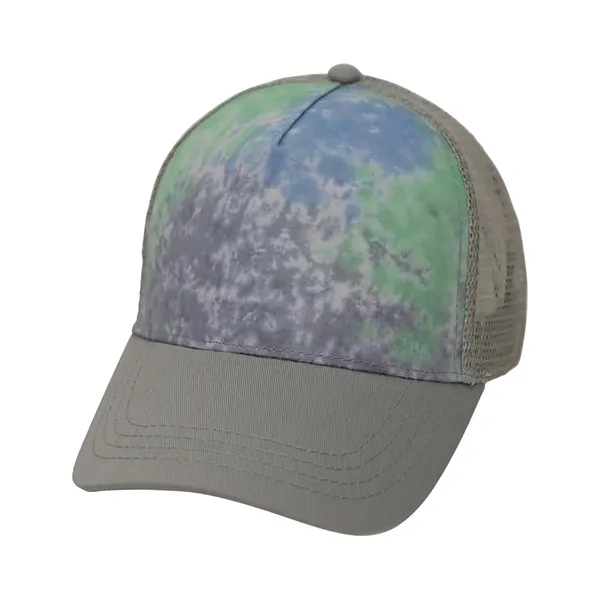 Tie-Dye Adult Trucker Hat - Tie-Dye Adult Trucker Hat - Image 10 of 18