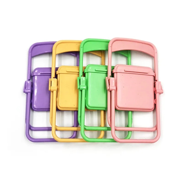 ABS Mini Folding Stool Desktop Phone Holder - ABS Mini Folding Stool Desktop Phone Holder - Image 4 of 4