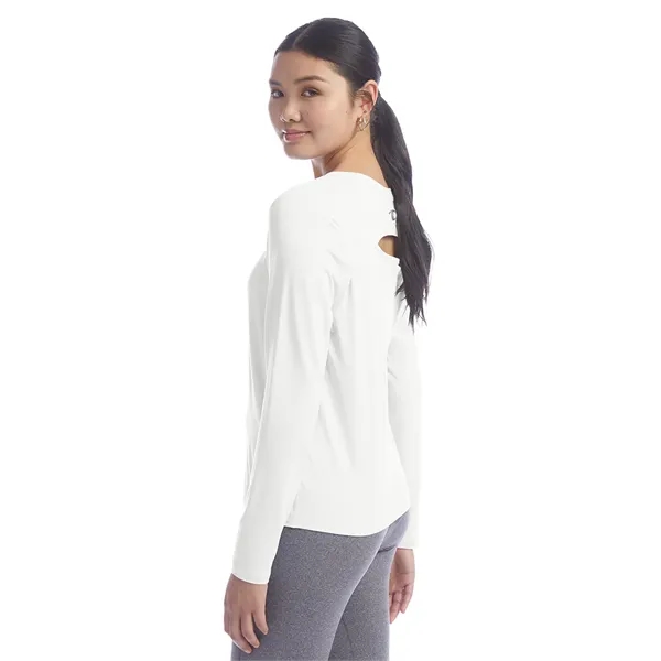 Champion Ladies' Cutout Long Sleeve T-Shirt - Champion Ladies' Cutout Long Sleeve T-Shirt - Image 1 of 15