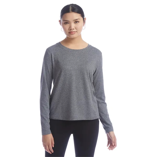 Champion Ladies' Cutout Long Sleeve T-Shirt - Champion Ladies' Cutout Long Sleeve T-Shirt - Image 12 of 15