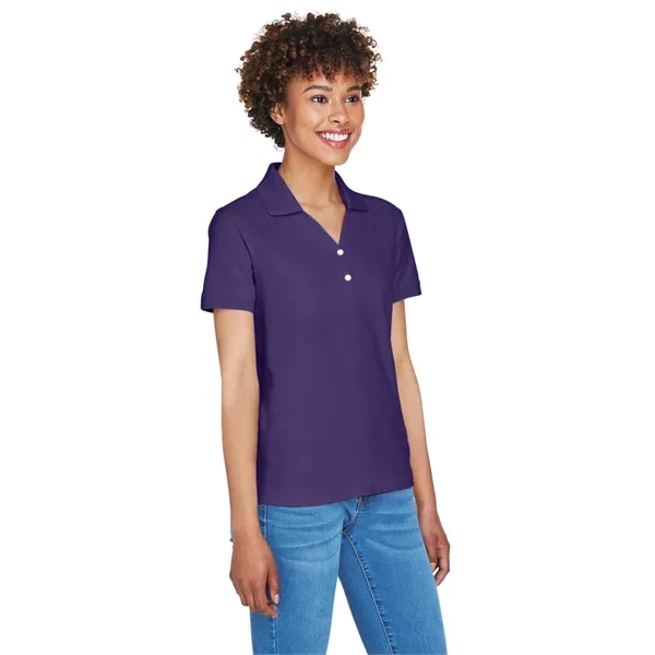 Devon & Jones Ladies' Pima Pique Y-Collar Polo - Devon & Jones Ladies' Pima Pique Y-Collar Polo - Image 128 of 142
