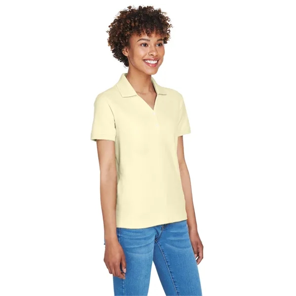 Devon & Jones Ladies' Pima Pique Y-Collar Polo - Devon & Jones Ladies' Pima Pique Y-Collar Polo - Image 133 of 142