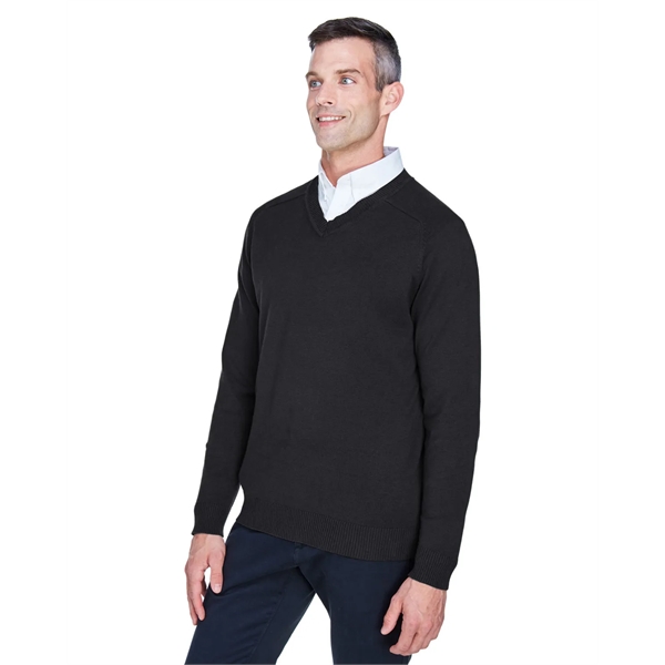 Devon & Jones Men's V-Neck Sweater - Devon & Jones Men's V-Neck Sweater - Image 30 of 35