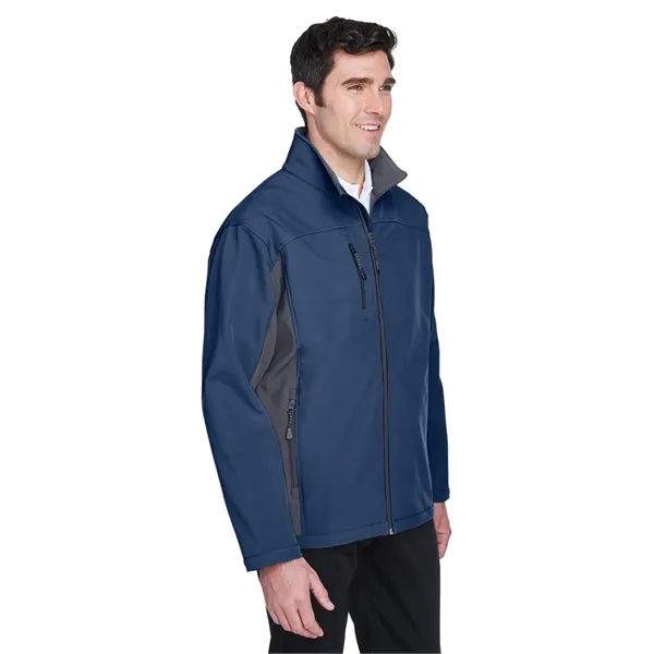 Devon & Jones Men's Soft Shell Colorblock Jacket - Devon & Jones Men's Soft Shell Colorblock Jacket - Image 27 of 29