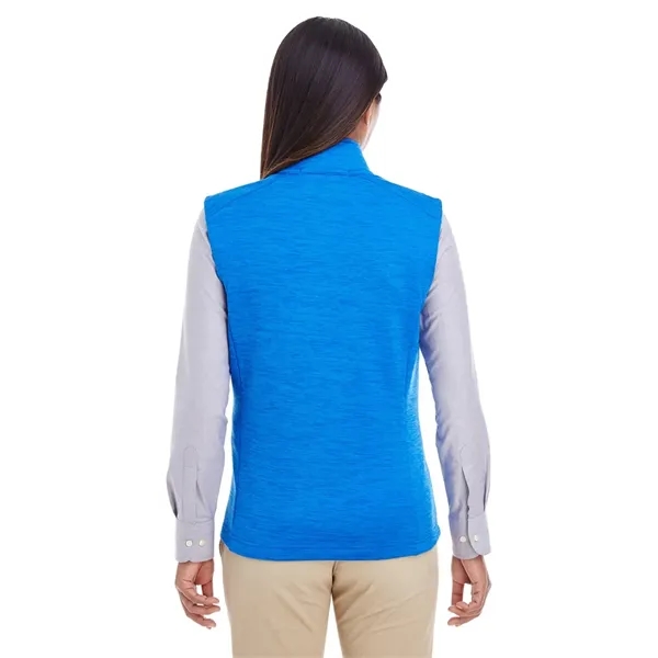 Devon & Jones Ladies' Newbury Melange Fleece Vest - Devon & Jones Ladies' Newbury Melange Fleece Vest - Image 4 of 23