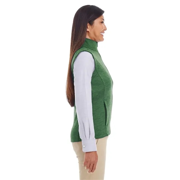 Devon & Jones Ladies' Newbury Melange Fleece Vest - Devon & Jones Ladies' Newbury Melange Fleece Vest - Image 12 of 23