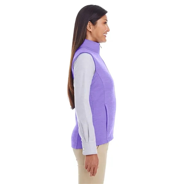 Devon & Jones Ladies' Newbury Melange Fleece Vest - Devon & Jones Ladies' Newbury Melange Fleece Vest - Image 15 of 23