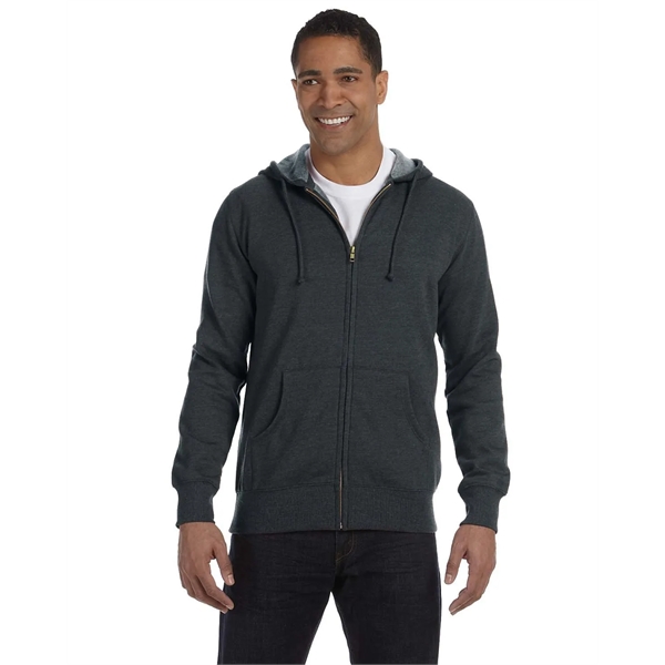 econscious Unisex Heathered Full-Zip Hooded Sweatshirt - econscious Unisex Heathered Full-Zip Hooded Sweatshirt - Image 21 of 29