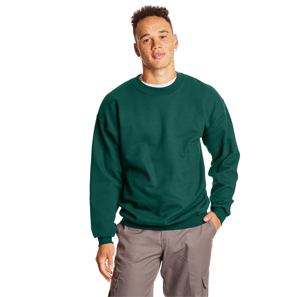 Hanes Adult Ultimate Cotton® 90/10 Fleece Crew - Hanes Adult Ultimate Cotton® 90/10 Fleece Crew - Image 40 of 125