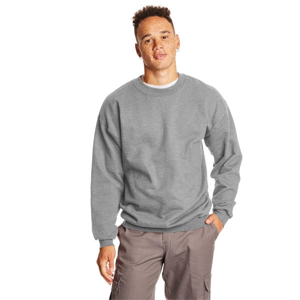 Hanes Adult Ultimate Cotton® 90/10 Fleece Crew - Hanes Adult Ultimate Cotton® 90/10 Fleece Crew - Image 67 of 125