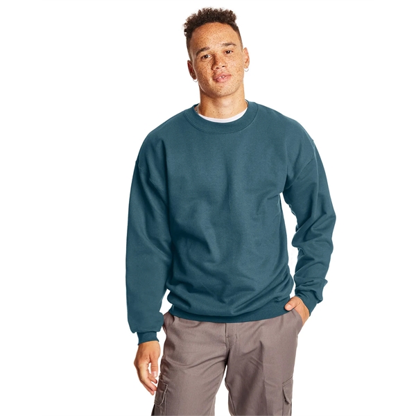 Hanes Adult Ultimate Cotton® 90/10 Fleece Crew - Hanes Adult Ultimate Cotton® 90/10 Fleece Crew - Image 77 of 125