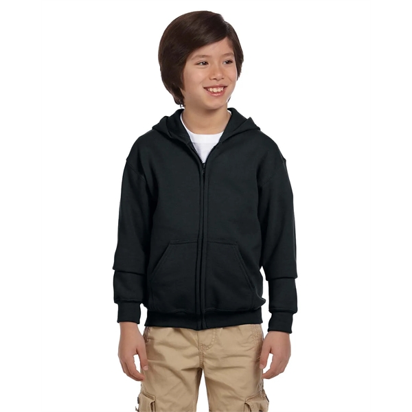 Gildan Youth Heavy Blend™ Full-Zip Hooded Sweatshirt - Gildan Youth Heavy Blend™ Full-Zip Hooded Sweatshirt - Image 0 of 34