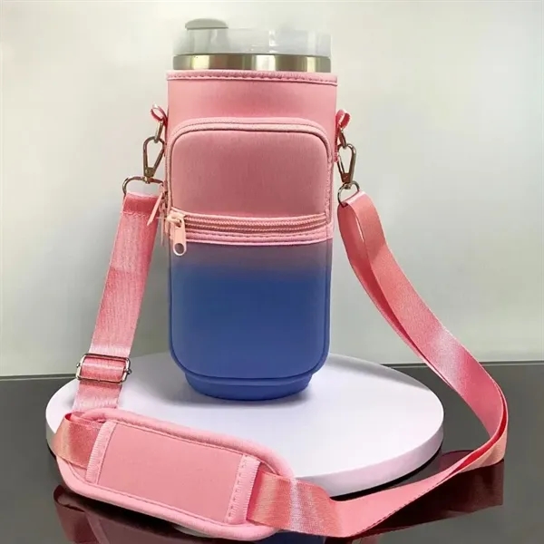 Water Bottle Carrier Bag With Strap for Stanley 40 oz - Water Bottle Carrier Bag With Strap for Stanley 40 oz - Image 1 of 3