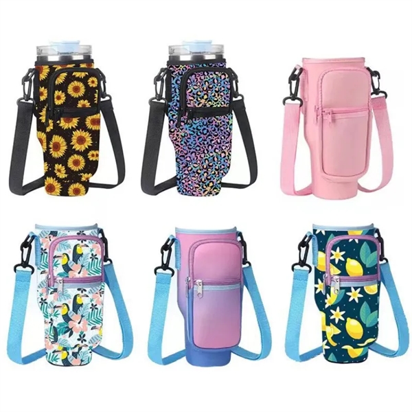 Water Bottle Carrier Bag With Strap for Stanley 40 oz - Water Bottle Carrier Bag With Strap for Stanley 40 oz - Image 3 of 3