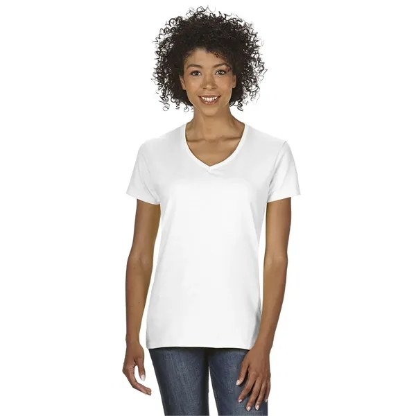 Gildan Ladies' Heavy Cotton™ V-Neck T-Shirt - Gildan Ladies' Heavy Cotton™ V-Neck T-Shirt - Image 45 of 109