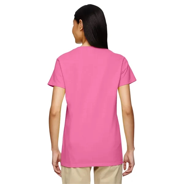 Gildan Ladies' Heavy Cotton™ V-Neck T-Shirt - Gildan Ladies' Heavy Cotton™ V-Neck T-Shirt - Image 50 of 109