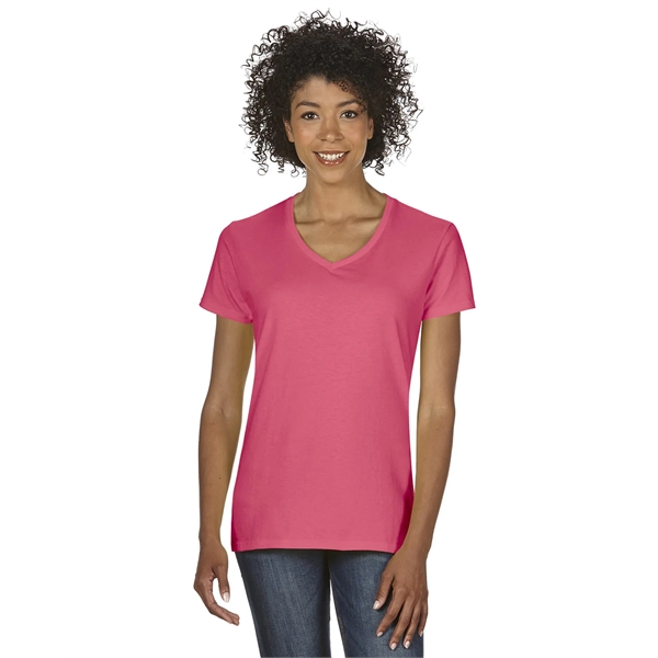 Gildan Ladies' Heavy Cotton™ V-Neck T-Shirt - Gildan Ladies' Heavy Cotton™ V-Neck T-Shirt - Image 72 of 109