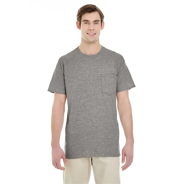 Gildan Unisex Heavy Cotton Pocket T-Shirt - Gildan Unisex Heavy Cotton Pocket T-Shirt - Image 73 of 76