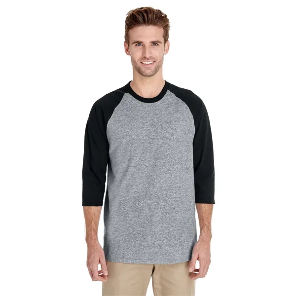 Gildan Adult Heavy Cotton™ Three-Quarter Raglan Sleeve T-... - Gildan Adult Heavy Cotton™ Three-Quarter Raglan Sleeve T-... - Image 81 of 83