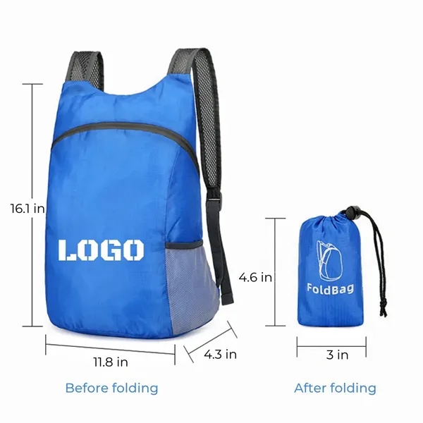 Lightweight Foldable Backpack - Lightweight Foldable Backpack - Image 1 of 2