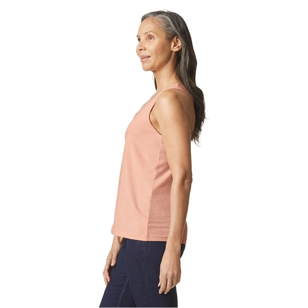 Gildan Ladies' Softstyle CVC Racerback Tank - Gildan Ladies' Softstyle CVC Racerback Tank - Image 5 of 23