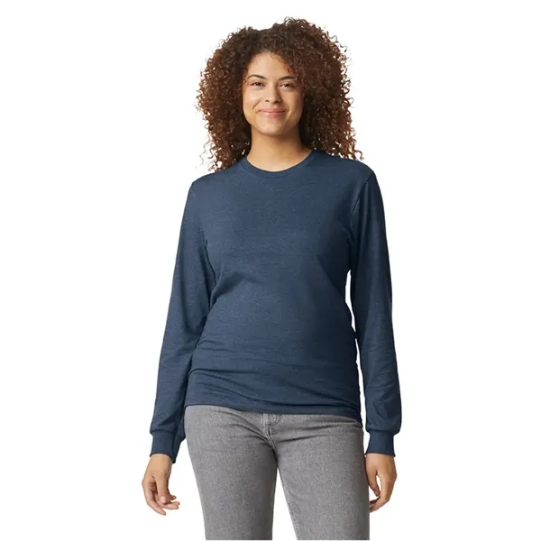 Gildan Unisex Softstyle CVC Long Sleeve T-Shirt - Gildan Unisex Softstyle CVC Long Sleeve T-Shirt - Image 9 of 17