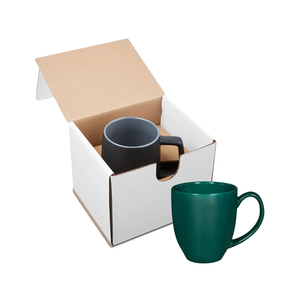 Prime Line 15oz Bistro Style Ceramic Mug Gift Set - Prime Line 15oz Bistro Style Ceramic Mug Gift Set - Image 4 of 7