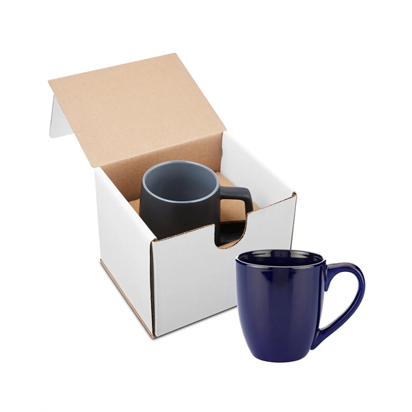 Prime Line 15oz Bistro Style Ceramic Mug Gift Set - Prime Line 15oz Bistro Style Ceramic Mug Gift Set - Image 7 of 7