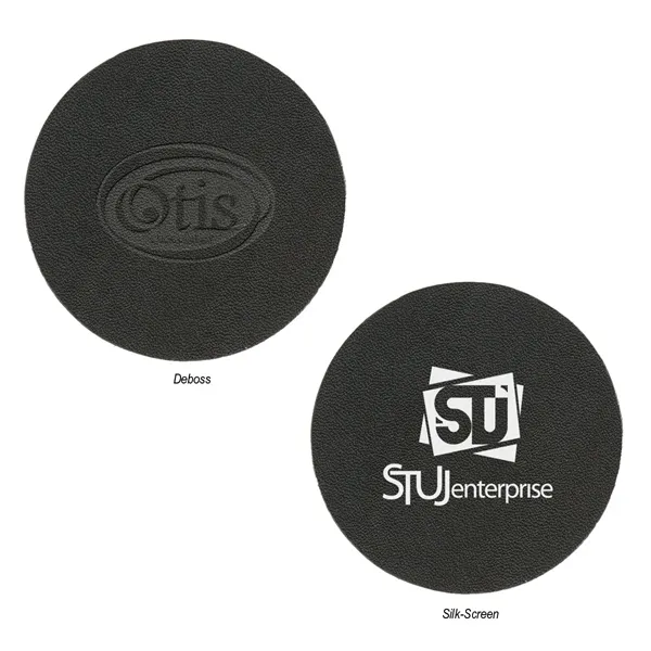 Bonded Leather Coaster - Bonded Leather Coaster - Image 0 of 3