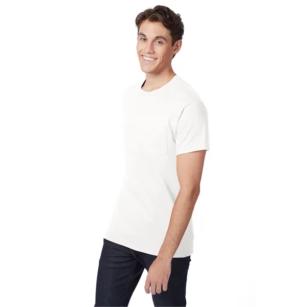 Hanes Men's Authentic-T Pocket T-Shirt - Hanes Men's Authentic-T Pocket T-Shirt - Image 49 of 107