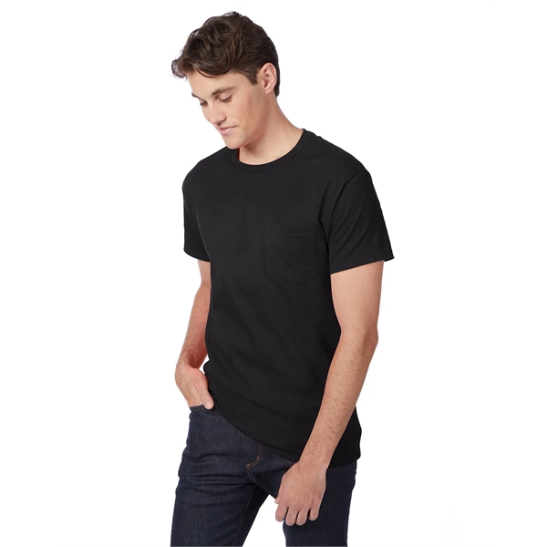 Hanes Men's Authentic-T Pocket T-Shirt - Hanes Men's Authentic-T Pocket T-Shirt - Image 85 of 107