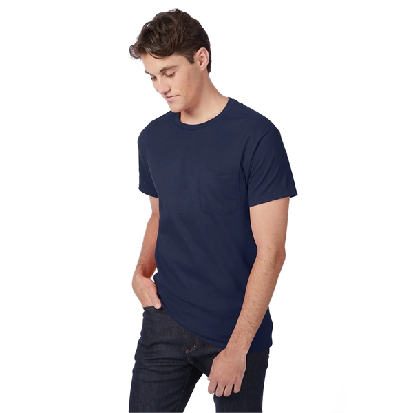 Hanes Men's Authentic-T Pocket T-Shirt - Hanes Men's Authentic-T Pocket T-Shirt - Image 89 of 107