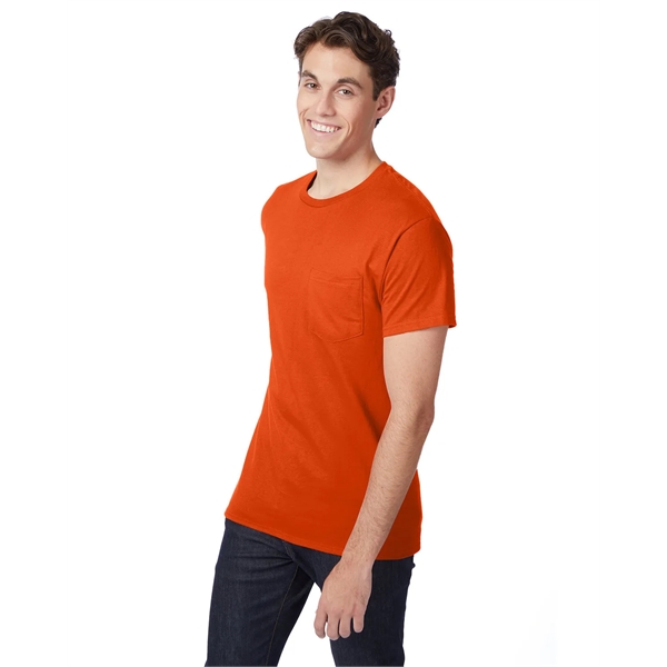 Hanes Men's Authentic-T Pocket T-Shirt - Hanes Men's Authentic-T Pocket T-Shirt - Image 101 of 107