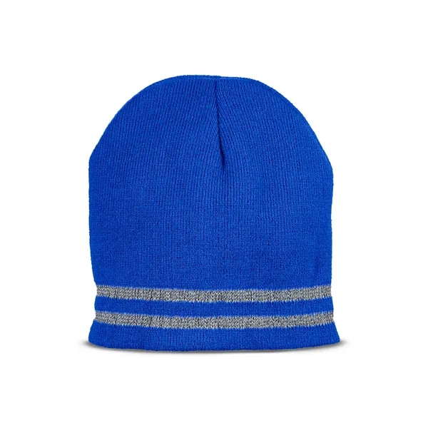 Reflective Knit Beanie - Reflective Knit Beanie - Image 1 of 5