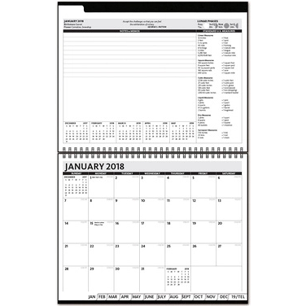 The President Monthly Planner - Leatherette Wraparound - The President Monthly Planner - Leatherette Wraparound - Image 1 of 1
