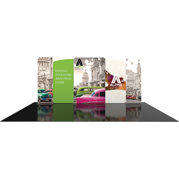 Modulate Series 2 20ft Fabric Backwall Kit 02 - Modulate Series 2 20ft Fabric Backwall Kit 02 - Image 0 of 3