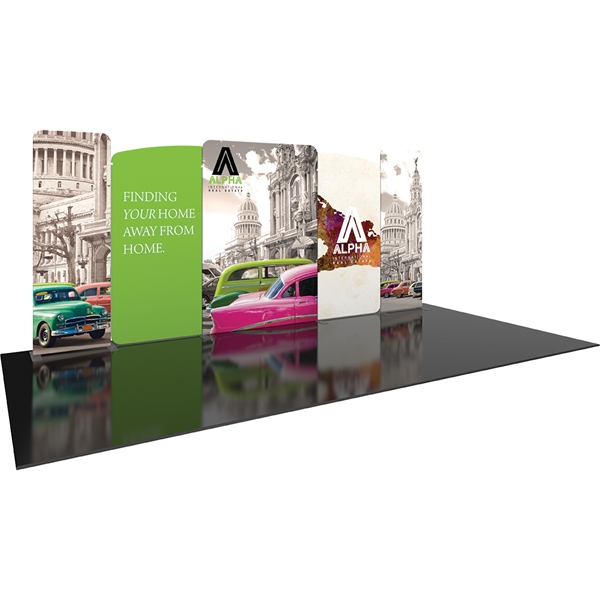 Modulate Series 2 20ft Fabric Backwall Kit 02 - Modulate Series 2 20ft Fabric Backwall Kit 02 - Image 1 of 3