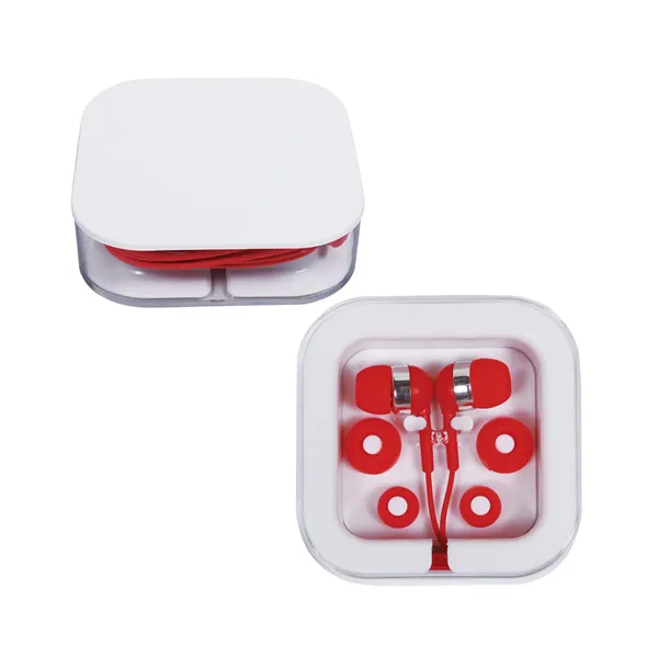 Prime Line Earbuds In Square Case - Prime Line Earbuds In Square Case - Image 6 of 7