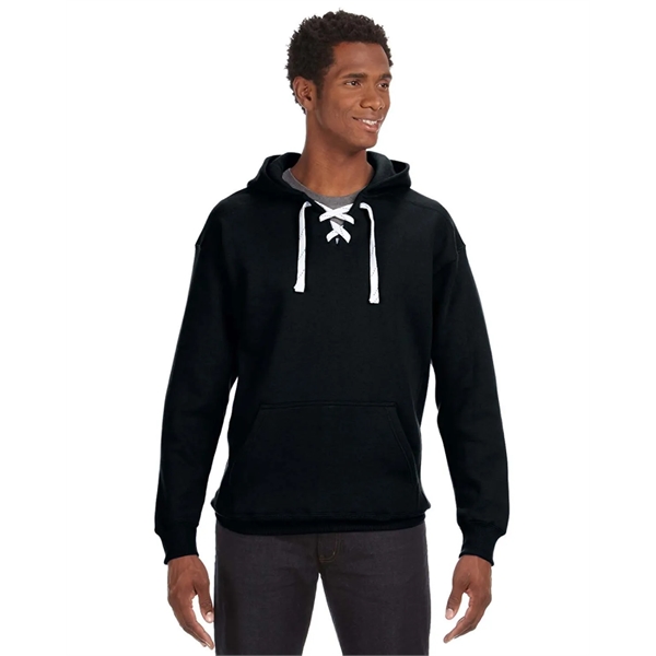 J America Adult Sport Lace Hooded Sweatshirt - J America Adult Sport Lace Hooded Sweatshirt - Image 42 of 68