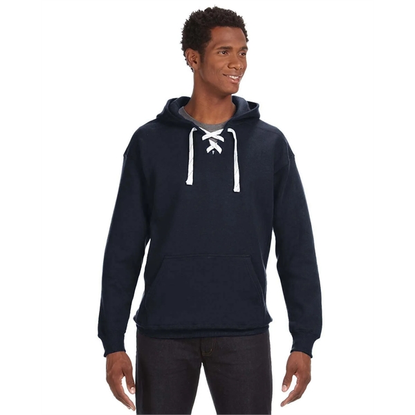 J America Adult Sport Lace Hooded Sweatshirt - J America Adult Sport Lace Hooded Sweatshirt - Image 51 of 68