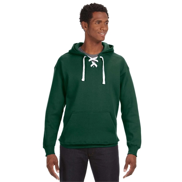 J America Adult Sport Lace Hooded Sweatshirt - J America Adult Sport Lace Hooded Sweatshirt - Image 56 of 68